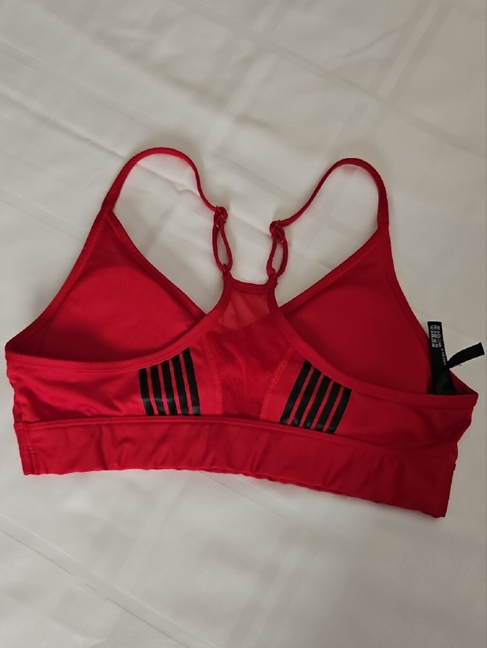 PINK Victoria's Secret Red/Pink Active Leggings & Sports Bra Set - Picture 2 of 7